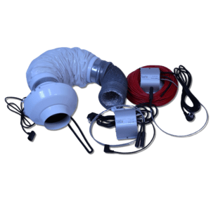 Krypgrundsavfuktare Pro-X 70 för normal villa med behov av avfuktare för bättre inomhusklimat.