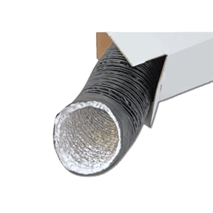 Torrluftsslang från tillbehörspaketet till adsorptionsavfuktare från trygghetsvakten.