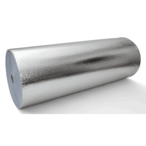 Hel rulle isoreflekt krypgrundsisolering för att fuktsäkra krypgrund och sänkt energiförbrukning.